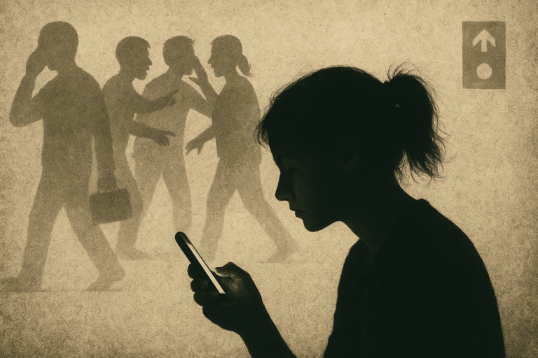 A sociedade deu errado — e a prova está no cinema, na fila, no elevador… em todo lugar